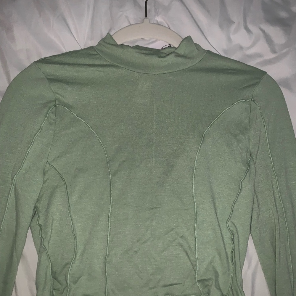 Green PacSun Crop Top